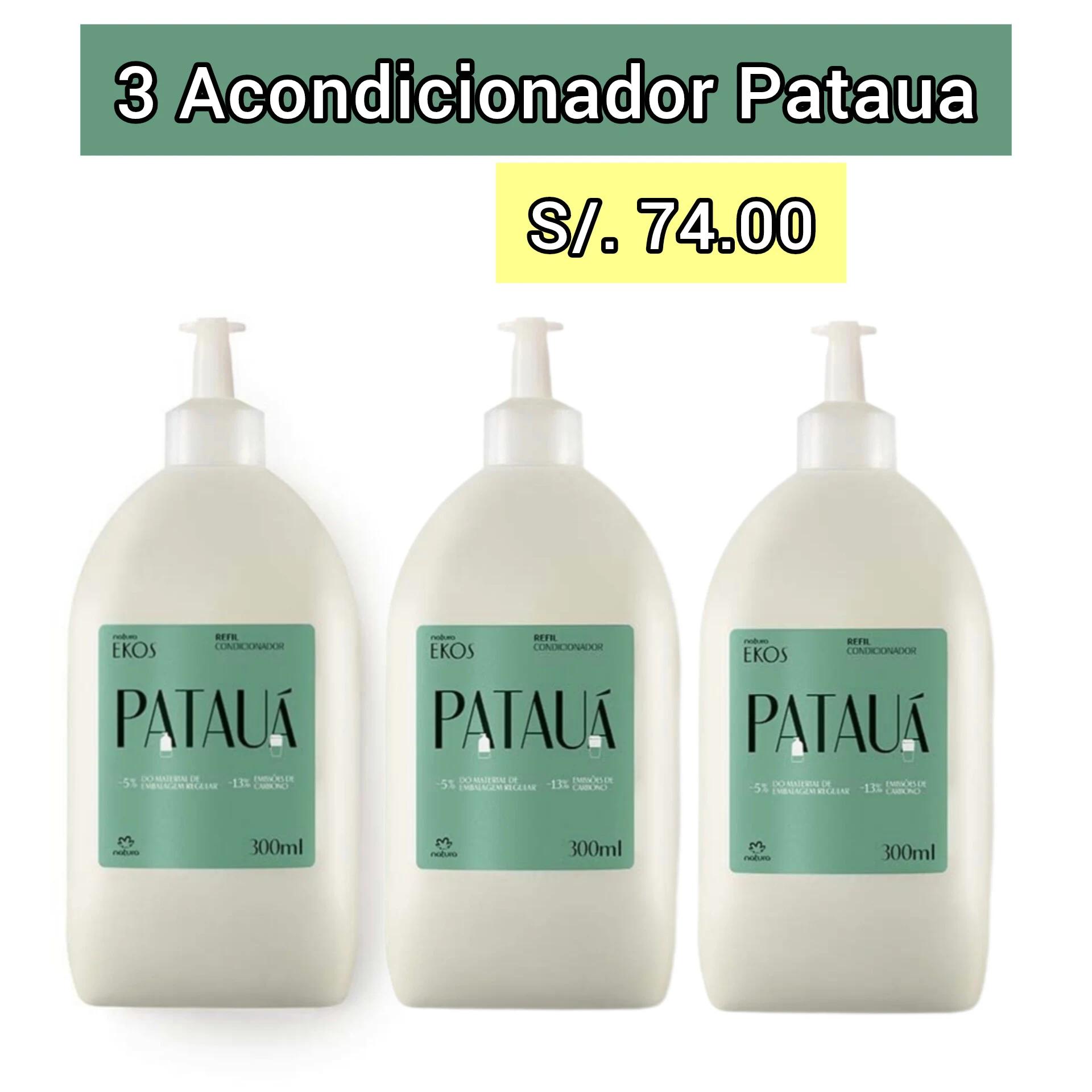Kit x3 Acondicionador PATAUA Repuesto