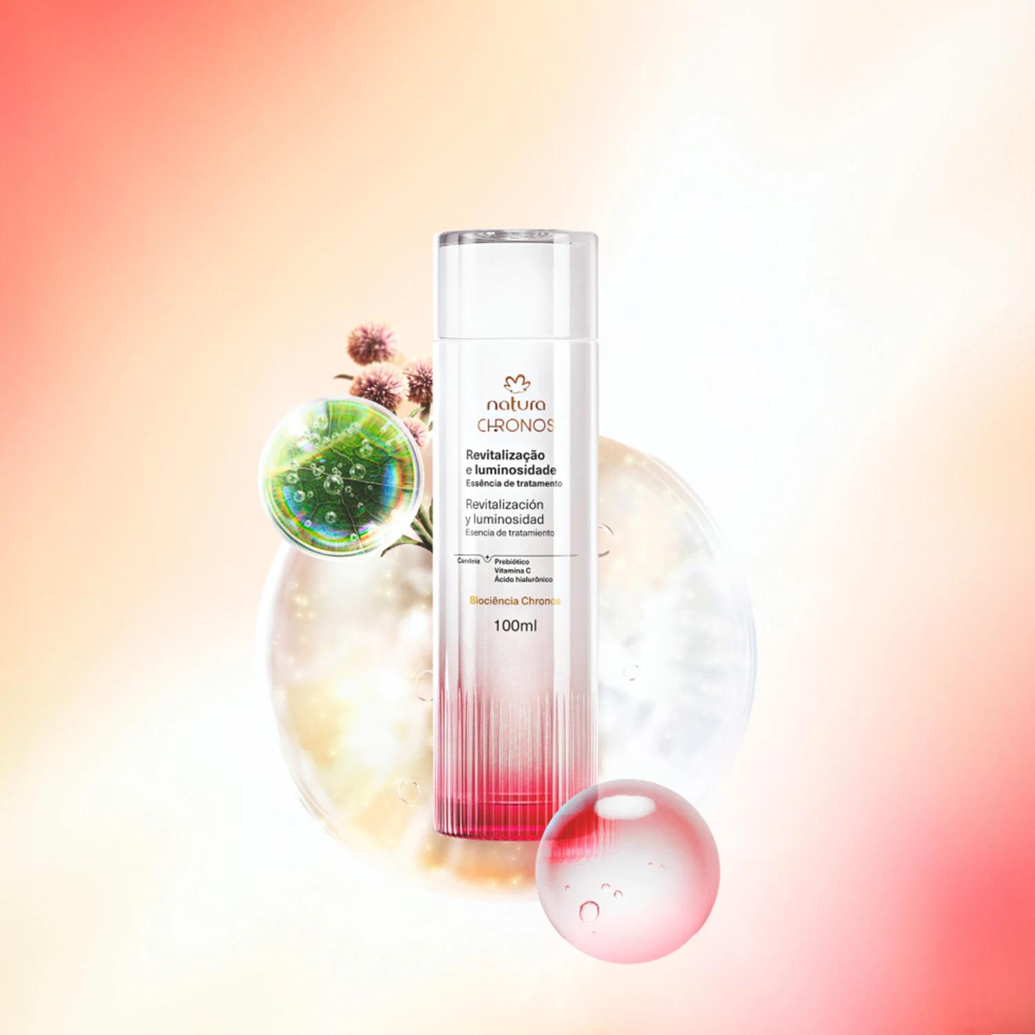 Chronos Esencia de tratamiento revitalización y luminosidad 100 ml mini 1