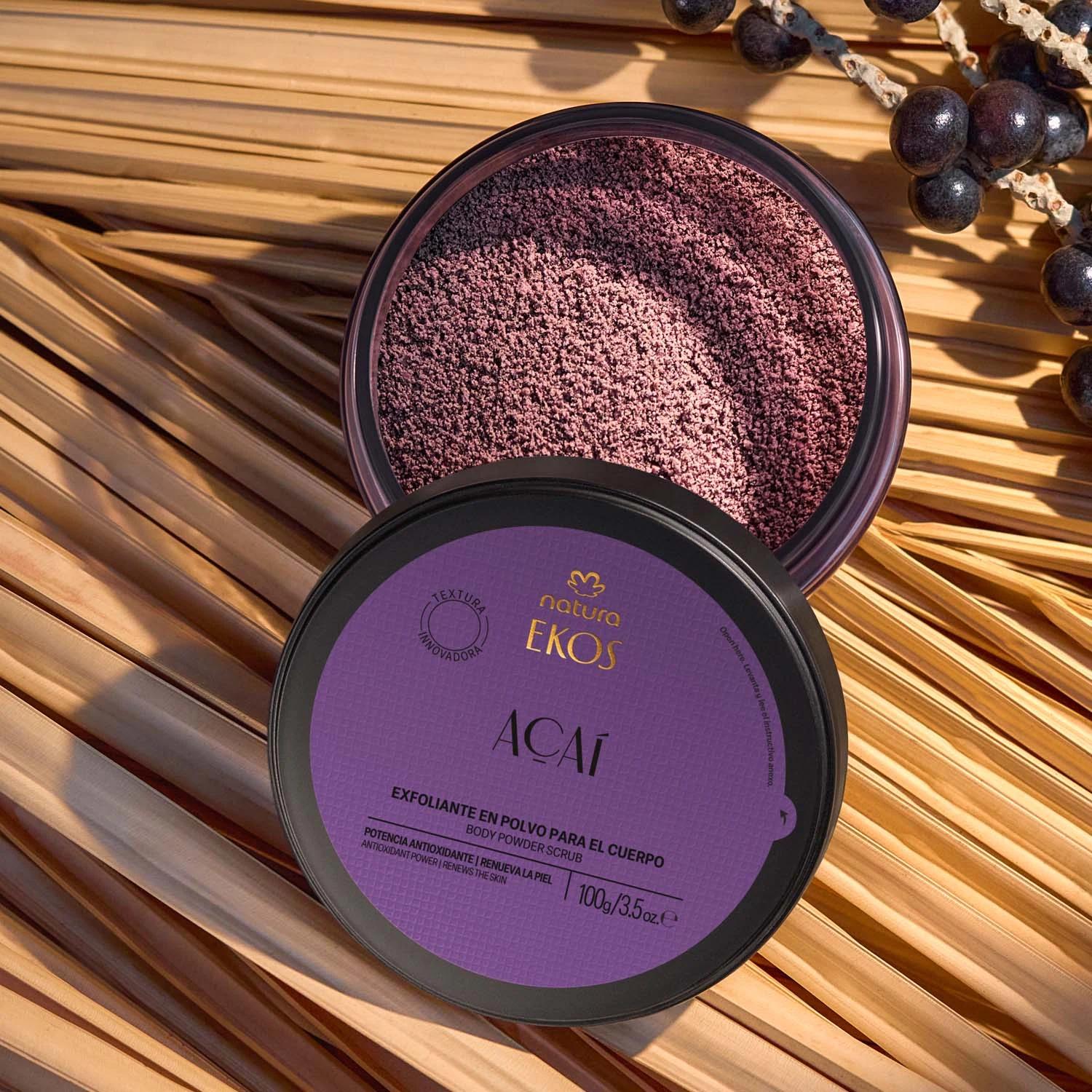 Exfoliante en Polvo para el Cuerpo Ekos Açaí 100 g miniatura 2