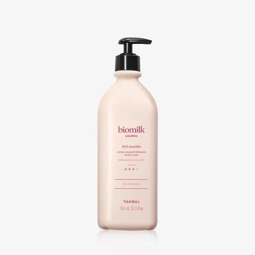 Crema Corporal Hidratante Biomilk Sensitive Avena y Urea