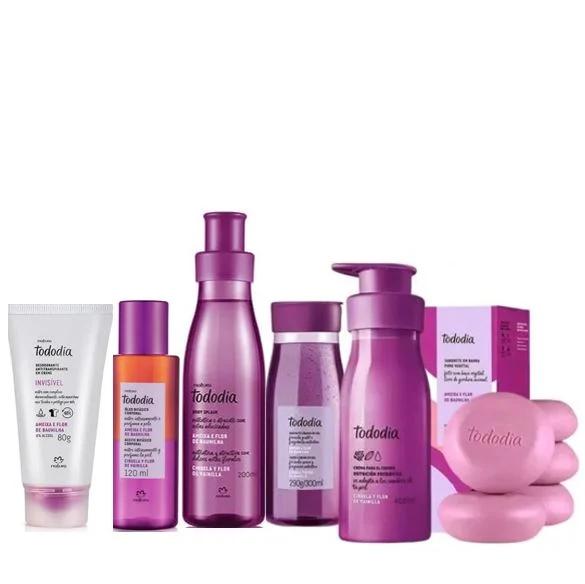 Kit ciruela y flor de vainilla x6