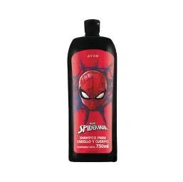 Shampoo Spiderman Para Cabello y Cuerpo Avon 750ml
