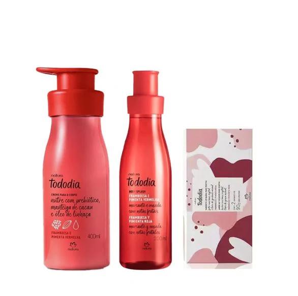 Tododia Frambuesa y Pimienta Rosa kit x3