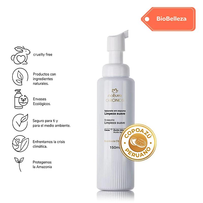 Chronos Espuma de limpieza suave 150 ml mini 1
