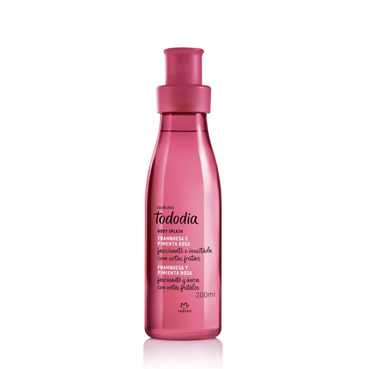 Tododia Body splash frambuesa y pimienta rosa 200 ml