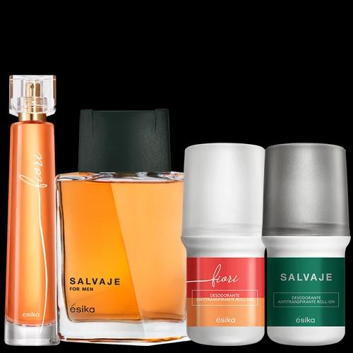 kit pareja salvaje fiori