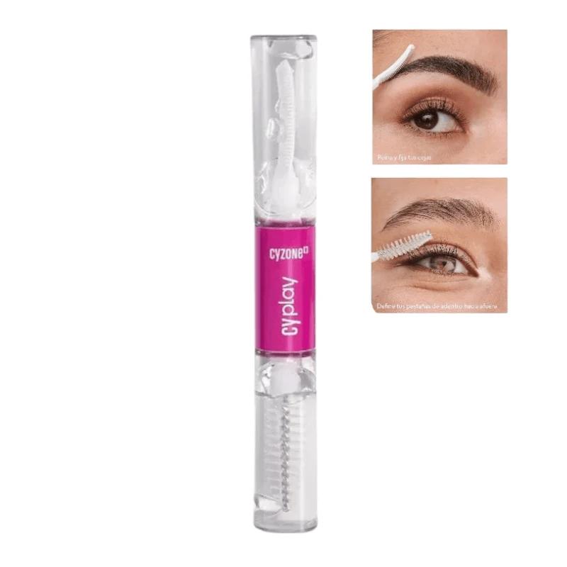 MASCARA GEL INCOLORA PARA PESTAÑAS Y CEJAS CYPLAY CYZONE mini 0