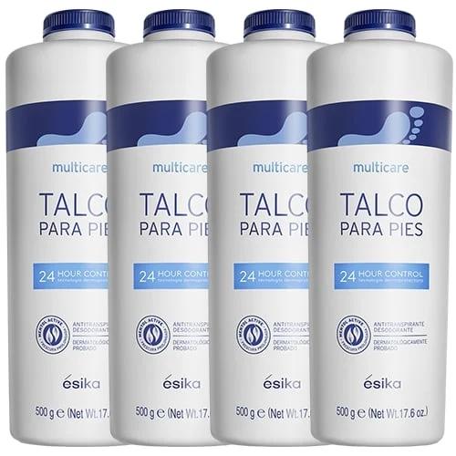 kit x4 talco 500g